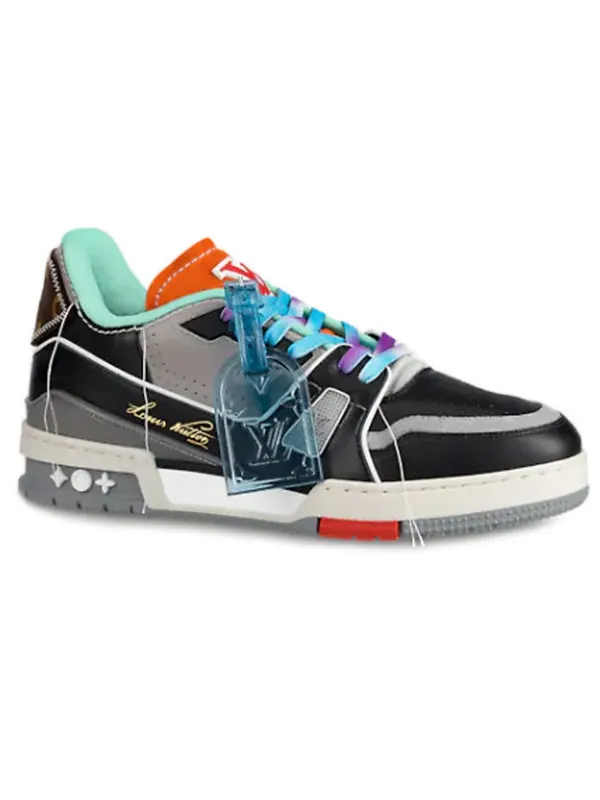 Кроссовки lv trainers 'teal multi-color' Louis Vuitton — изображение 2 из 4