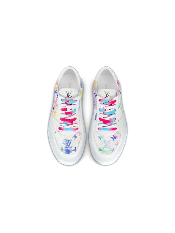 Кроссовки ollie sneakers 'white with colorful monogram' Louis Vuitton — изображение 3 из 4