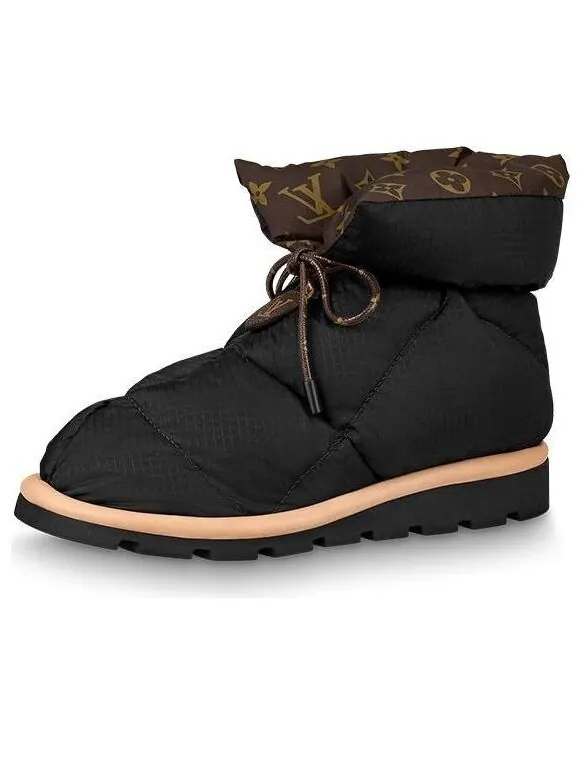 Кроссовки pillow comfort ankle boots 'black with brown' Louis Vuitton — изображение 1 из 4
