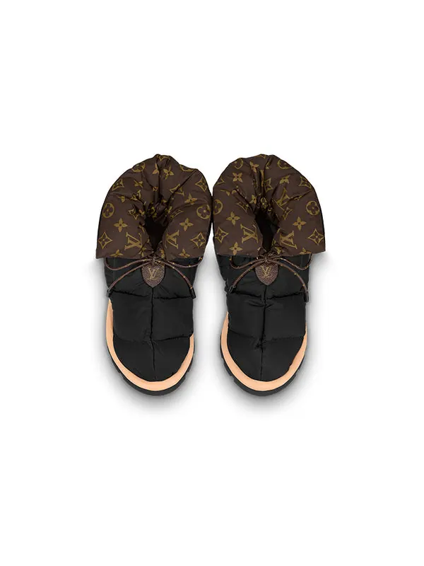 Кроссовки pillow comfort ankle boots 'black with brown' Louis Vuitton — изображение 3 из 4