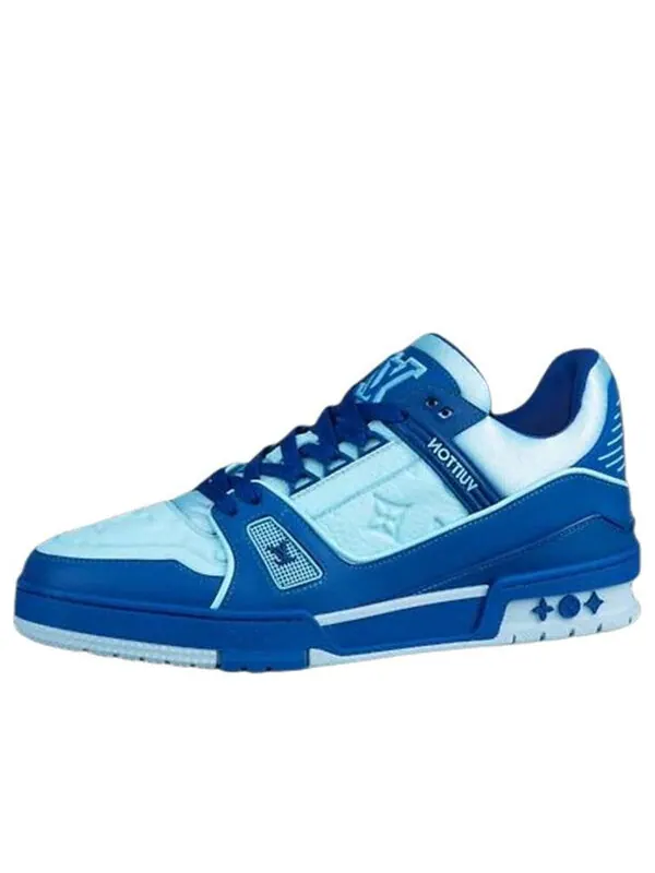 Кроссовки trainers 'blue' Louis Vuitton — изображение 1 из 4, синий