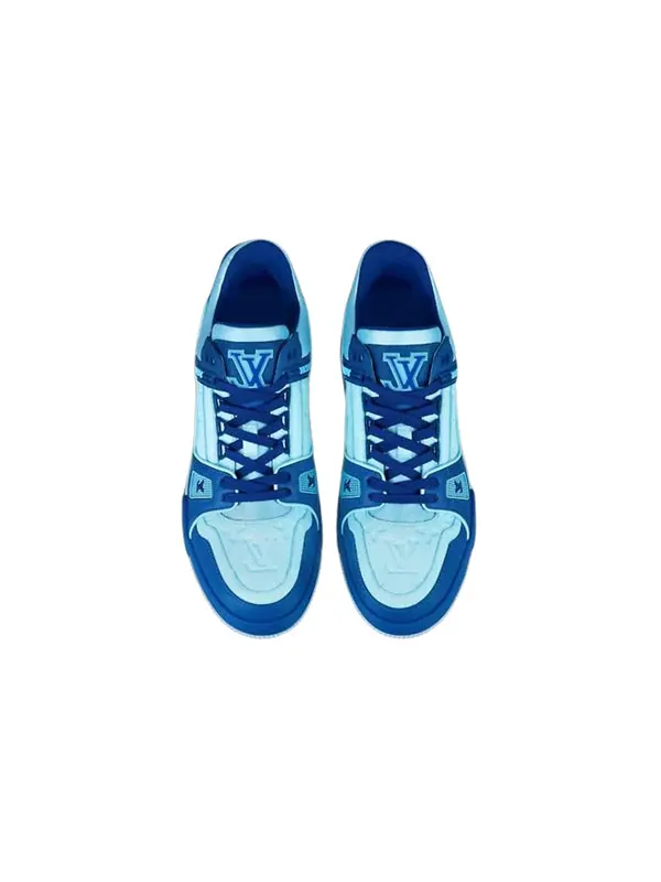 Кроссовки trainers 'blue' Louis Vuitton — изображение 2 из 4, синий