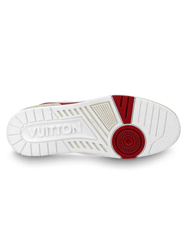 Кроссовки trainers 'white red' Louis Vuitton — изображение 4 из 4, белый/красный/бежевый