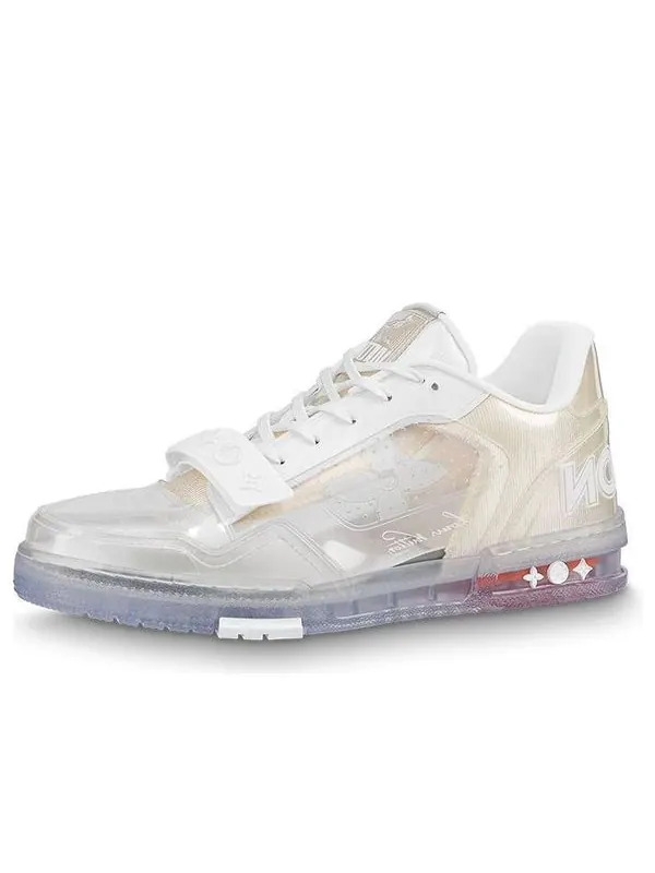Кроссовки lv trainers 'transparent' Louis Vuitton — изображение 1 из 4, белый/прозрачный