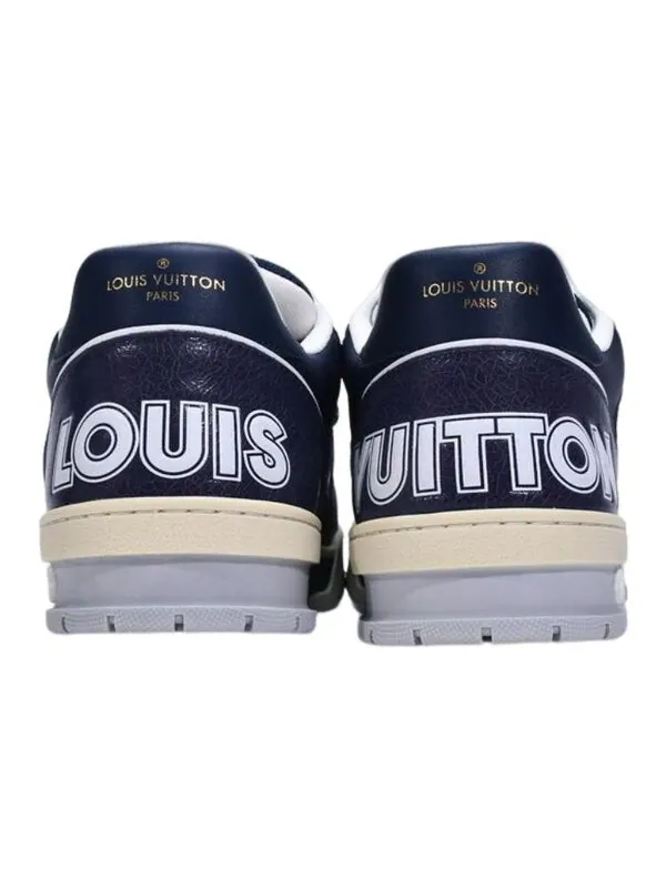 Кроссовки trainers 'navy mesh' Louis Vuitton — изображение 3 из 4, темно-синий/белый
