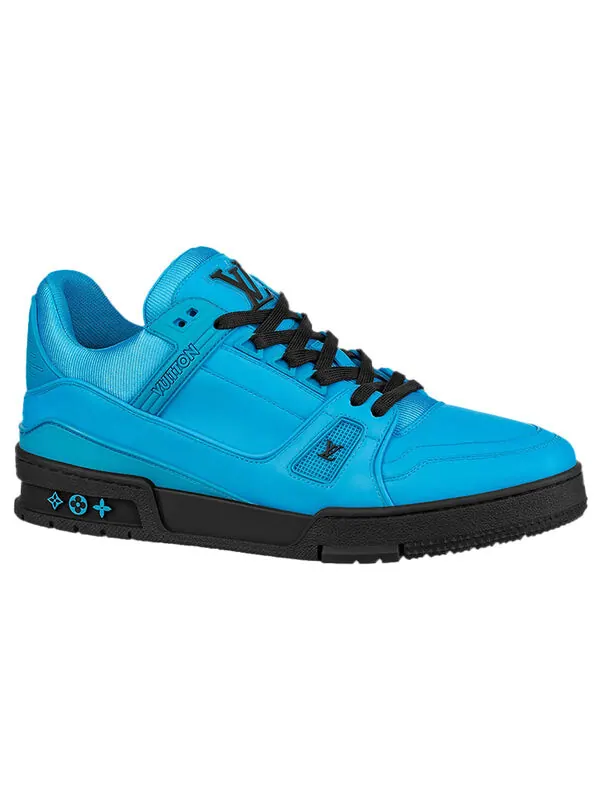 Кроссовки trainers 'blue with black' Louis Vuitton — изображение 2 из 4, синий/черный