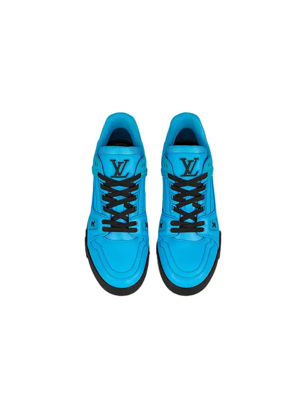 Кроссовки trainers 'blue with black' Louis Vuitton — изображение 3 из 4, синий/черный
