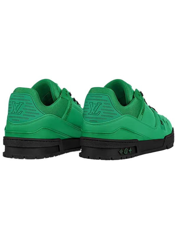 Кроссовки trainers 'green with black' Louis Vuitton — изображение 4 из 4, зеленый/черный