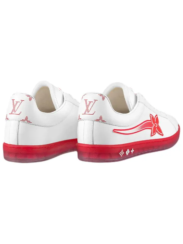 Кроссовки luxembourg samothrace trainers 'white red' Louis Vuitton — изображение 4 из 4, белый/красный