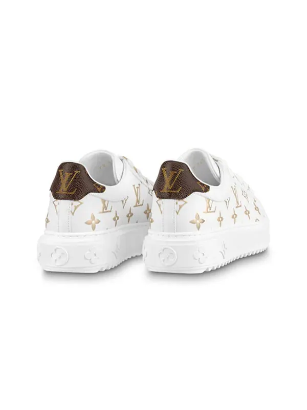 Кроссовки time out sneakers 'white with gold monogram' Louis Vuitton — изображение 4 из 4