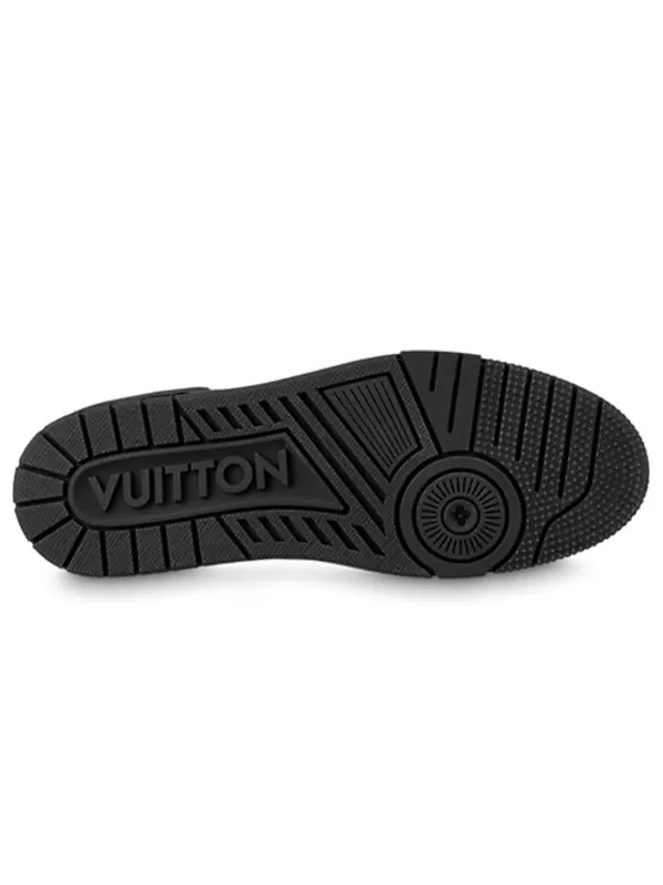 Кроссовки x nigo trainers 'grey plaid' Louis Vuitton — изображение 4 из 4, серый/черный