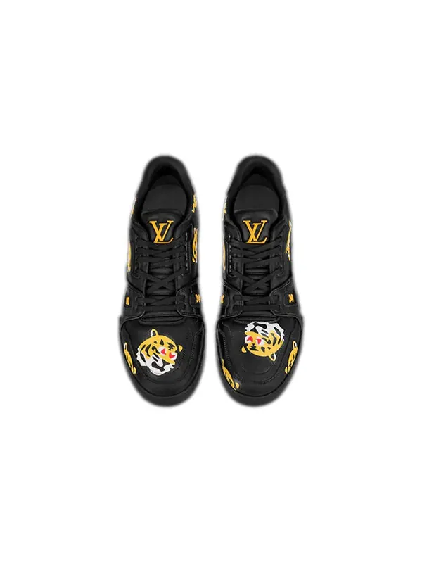 Кроссовки x nigo trainers 'white with tiger monogram' Louis Vuitton — изображение 2 из 4