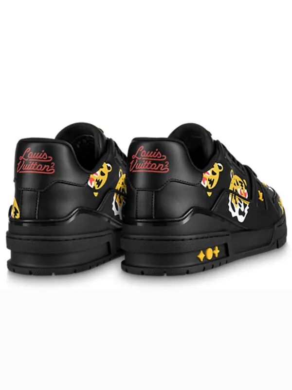 Кроссовки x nigo trainers 'white with tiger monogram' Louis Vuitton — изображение 3 из 4