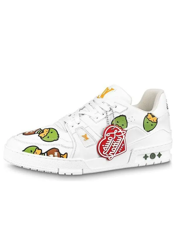Кроссовки x nigo trainers 'white with duck monogram' Louis Vuitton — изображение 1 из 4
