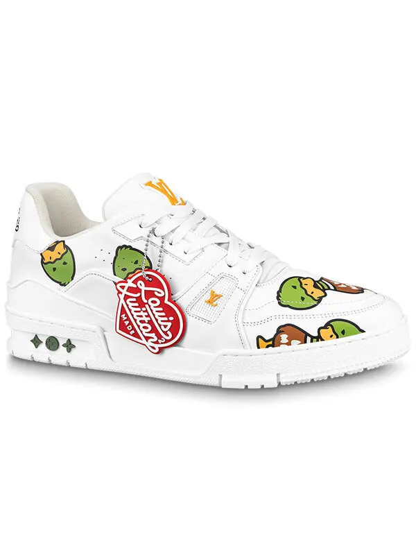 Кроссовки x nigo trainers 'white with duck monogram' Louis Vuitton — изображение 2 из 4