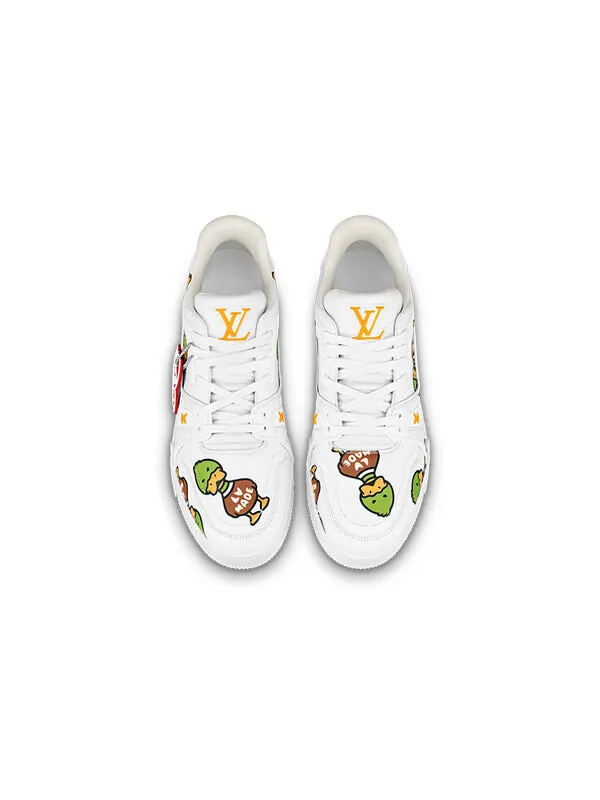 Кроссовки x nigo trainers 'white with duck monogram' Louis Vuitton — изображение 3 из 4