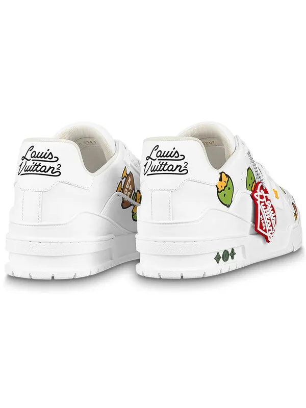 Кроссовки x nigo trainers 'white with duck monogram' Louis Vuitton — изображение 4 из 4