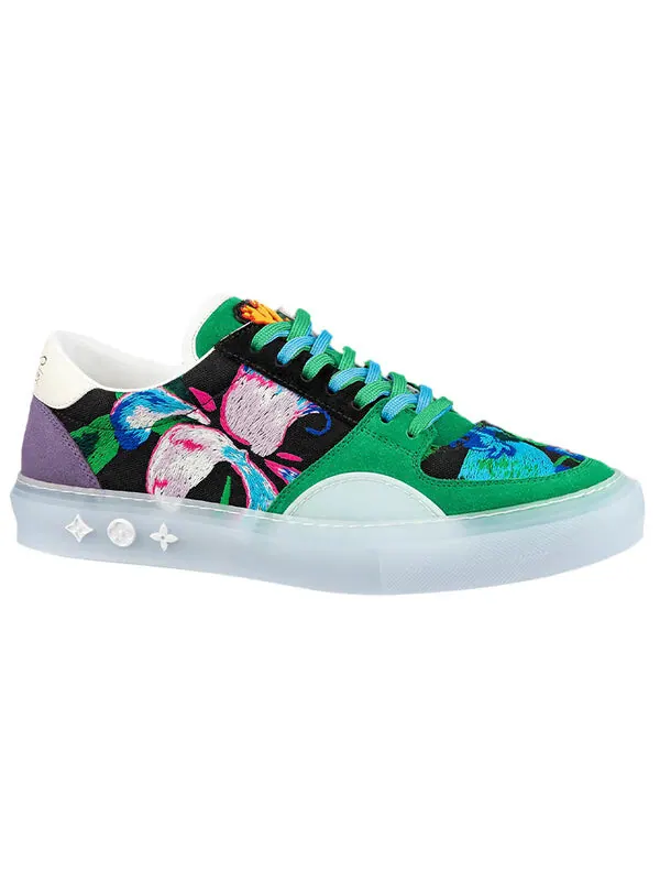 Кроссовки ollie sneakers 'green paint style' Louis Vuitton — изображение 2 из 4
