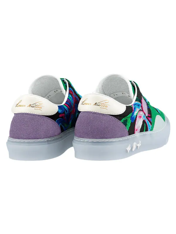Кроссовки ollie sneakers 'green paint style' Louis Vuitton — изображение 4 из 4