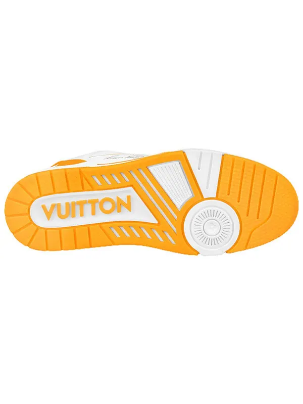 Кроссовки lv trainer 'white yellow velcro' Louis Vuitton — изображение 4 из 4, белый/желтый