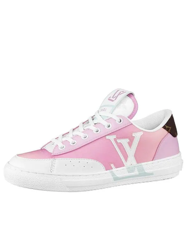 Кроссовки charlie sneakers 'pink' Louis Vuitton — изображение 1 из 4, розовый/белый/коричневый