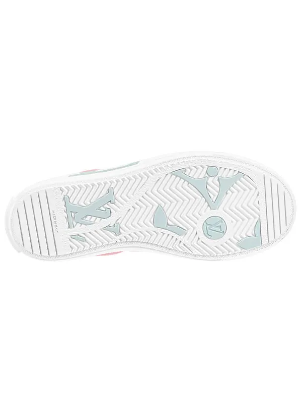 Кроссовки charlie sneakers 'pink' Louis Vuitton — изображение 4 из 4, розовый/белый/коричневый
