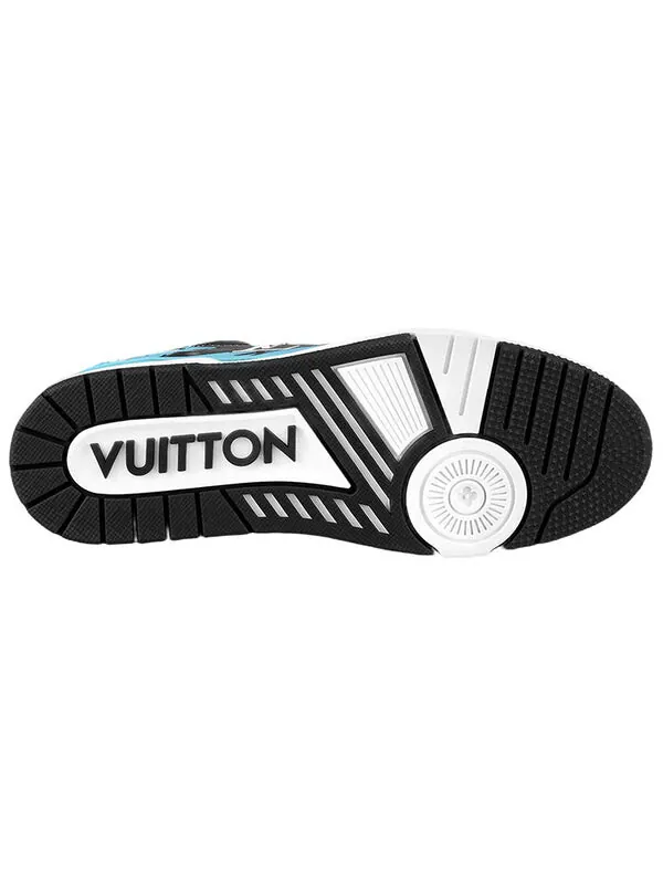 Кроссовки lv trainers 'white black blue' Louis Vuitton — изображение 4 из 4, белый/черный/синий