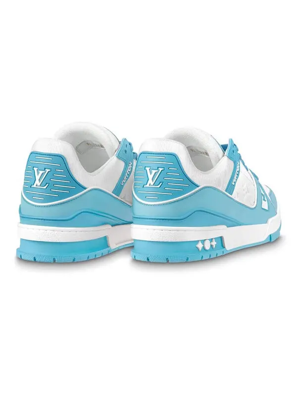 Кроссовки lv trainer 'white sky blue' Louis Vuitton — изображение 3 из 4, белый/синий