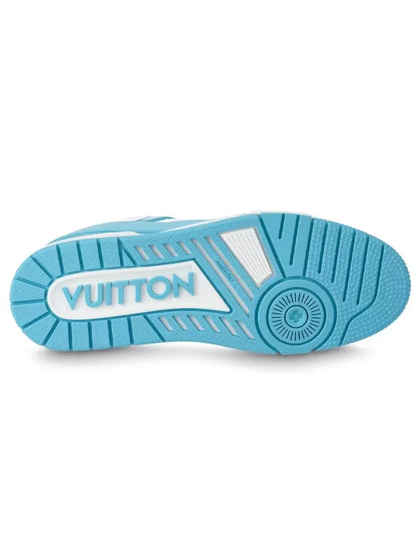 Кроссовки lv trainer 'white sky blue' Louis Vuitton — изображение 4 из 4, белый/синий