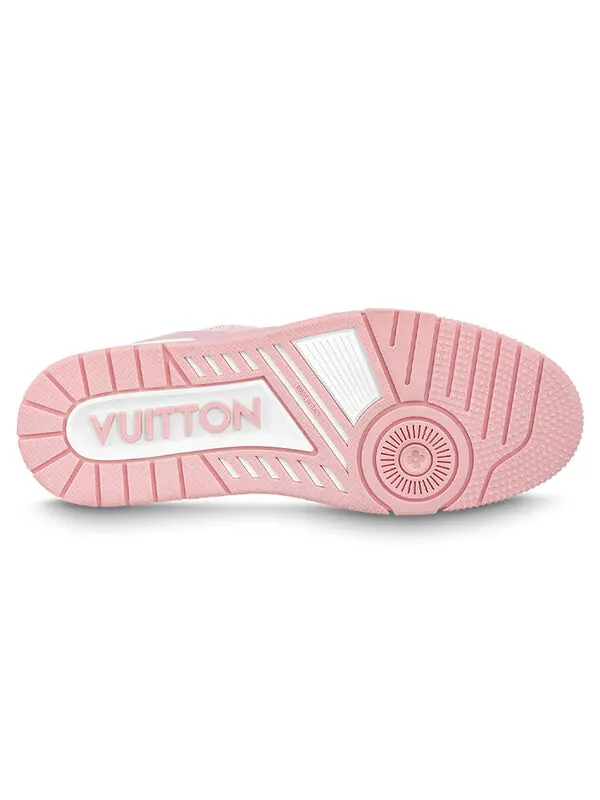 Кроссовки lv trainer 'white rose' Louis Vuitton — изображение 4 из 4, белый/розовый розовый