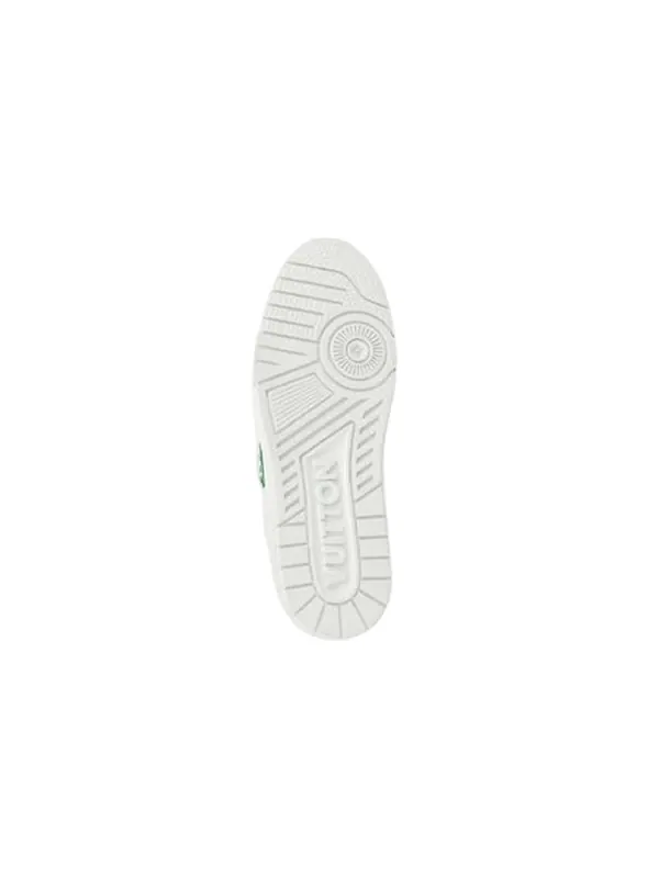 Кроссовки lv trainer sneakers 'white green' Louis Vuitton — изображение 4 из 4, белый/зеленый