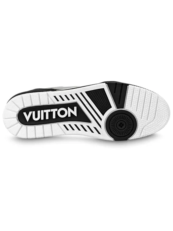 Кроссовки lv trainers 'black' Louis Vuitton — изображение 4 из 4, черный/серый/белый