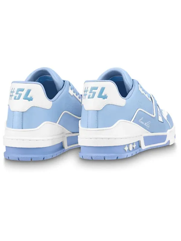 Кроссовки lv trainers 'sky blue' Louis Vuitton — изображение 3 из 4, синий/белый