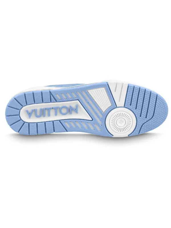 Кроссовки lv trainers 'sky blue' Louis Vuitton — изображение 4 из 4, синий/белый