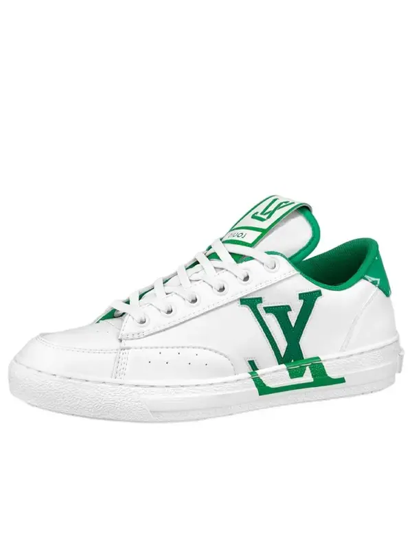 Кроссовки charlie sneakers 'white green' Louis Vuitton — изображение 1 из 4, белый/зеленый