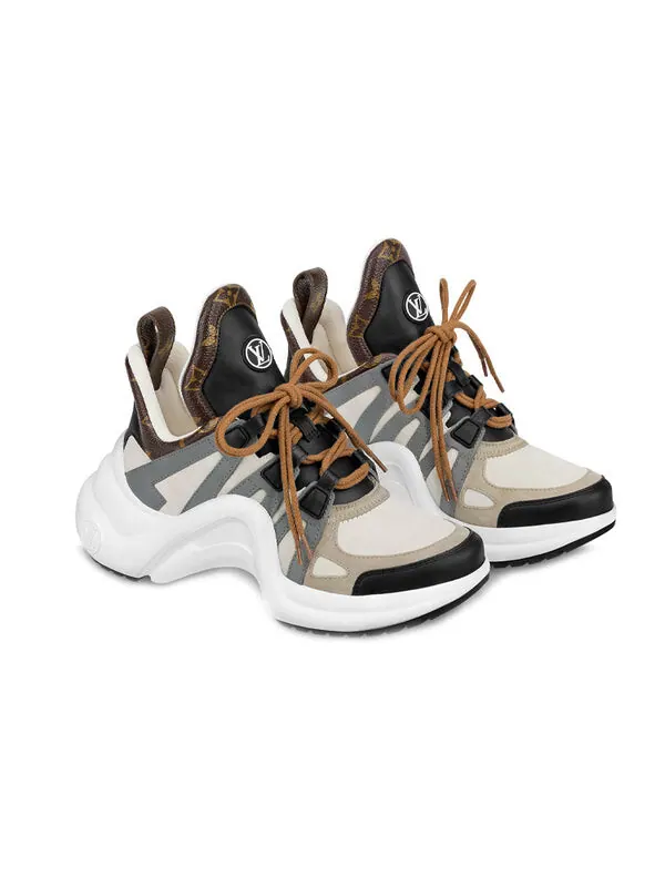 Кроссовки lv archlight sneakers 'tan grey' Louis Vuitton — изображение 2 из 3