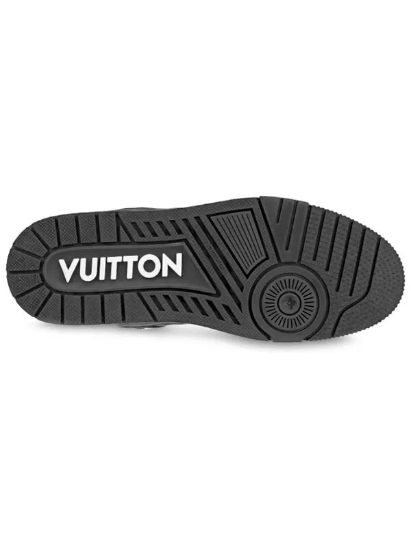 Кроссовки trainer sneakers 'black monogram' Louis Vuitton — изображение 4 из 4, черный/белый