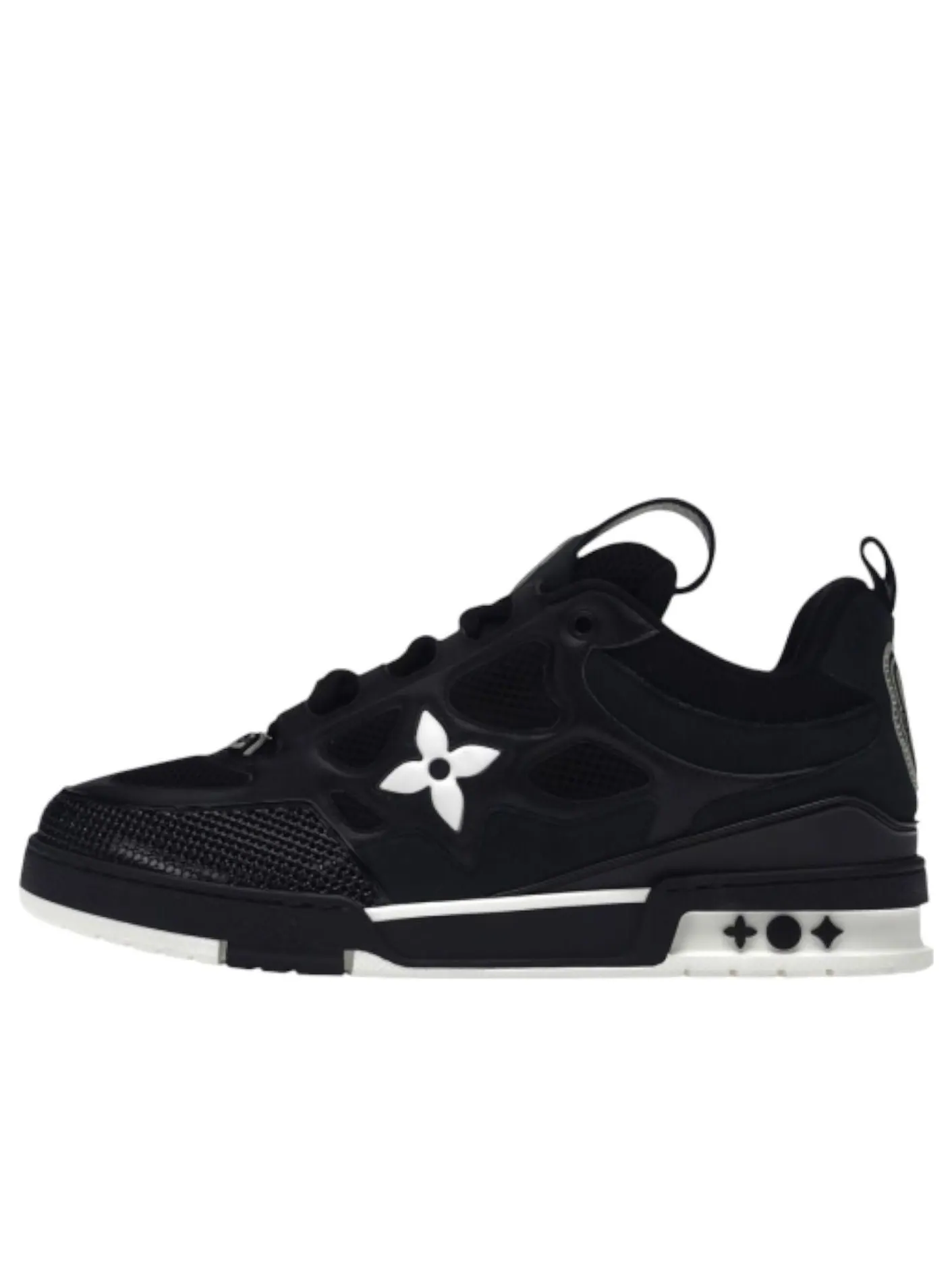 Кроссовки Louis vuitton Skate Sneaker 'Black White' — изображение 1 из 3, черный/белый
