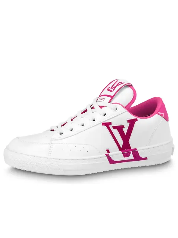 Кроссовки charlie sneakers 'white fuchsia' Louis Vuitton — изображение 1 из 4, белый/розовый