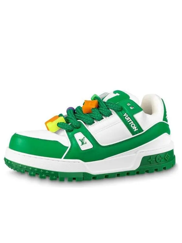 Кроссовки lv trainer maxi sneakers 'green' Louis Vuitton — изображение 1 из 4