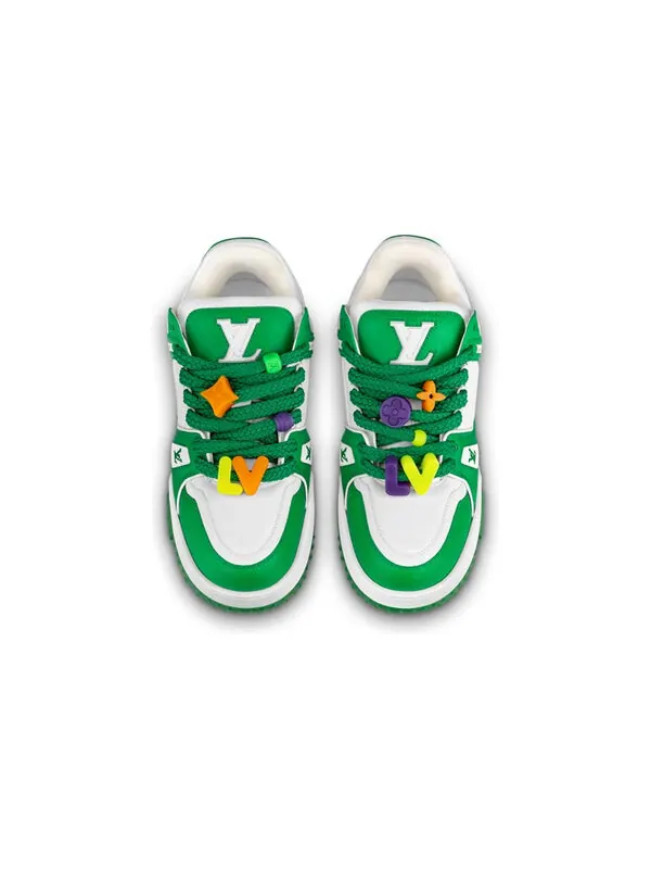 Кроссовки lv trainer maxi sneakers 'green' Louis Vuitton — изображение 2 из 4