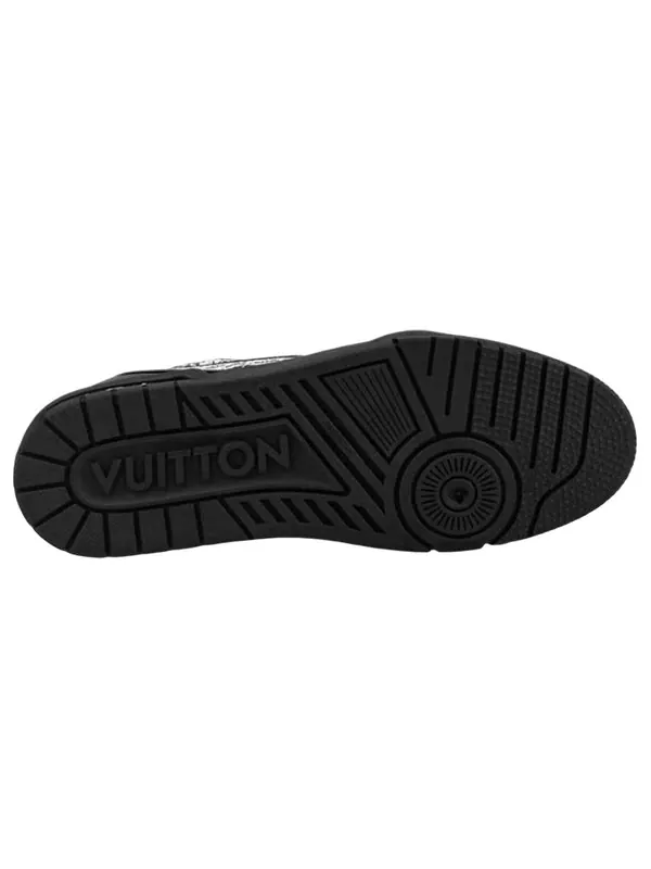 Кроссовки lv trainer sneakers 'comic black white' Louis Vuitton — изображение 4 из 4, черный/белый