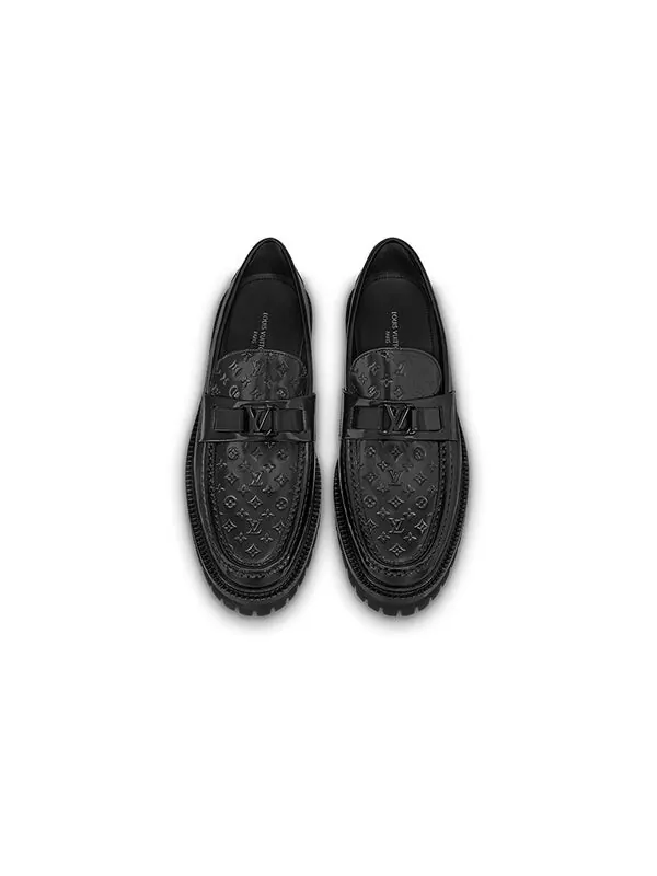 Кроссовки major loafer shoes 'black' Louis Vuitton — изображение 3 из 4, черный
