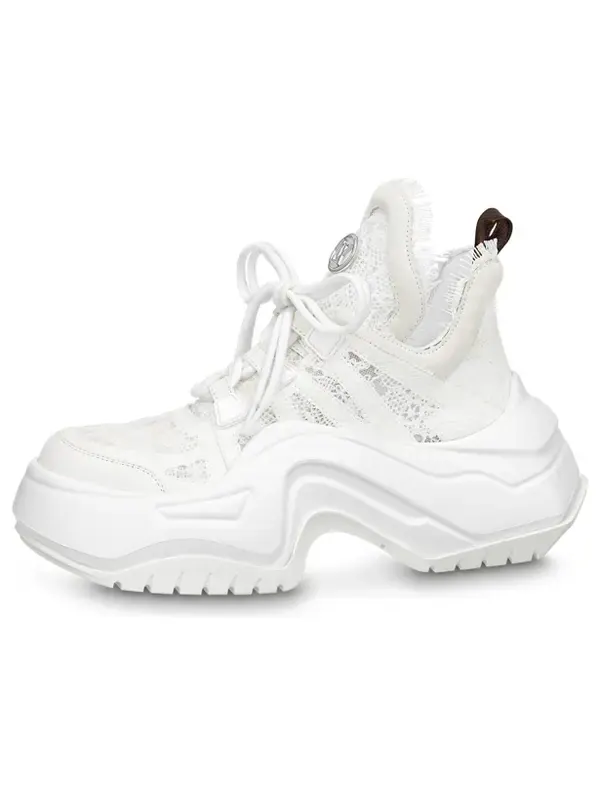 Кроссовки archlight 2.0 platform sneakers 'white lace' Louis Vuitton — изображение 1 из 4, белый/коричневый