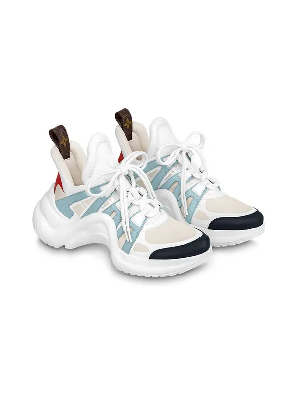 Кроссовки archlight 1.0 sneakers 'white blue beige' Louis Vuitton — изображение 2 из 4