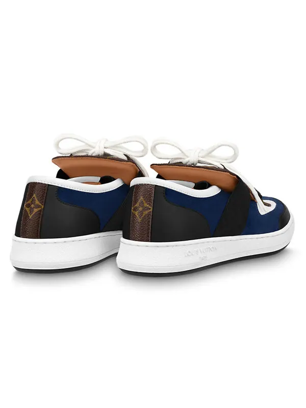 Кроссовки lous sneakers 'blue black with brown monogram' Louis Vuitton — изображение 4 из 4