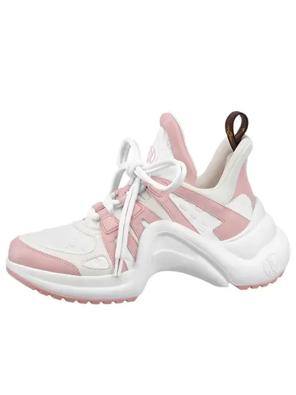 Кроссовки lv archlight sneakers 'white pink' Louis Vuitton — изображение 1 из 4, розовый/белый/коричневый