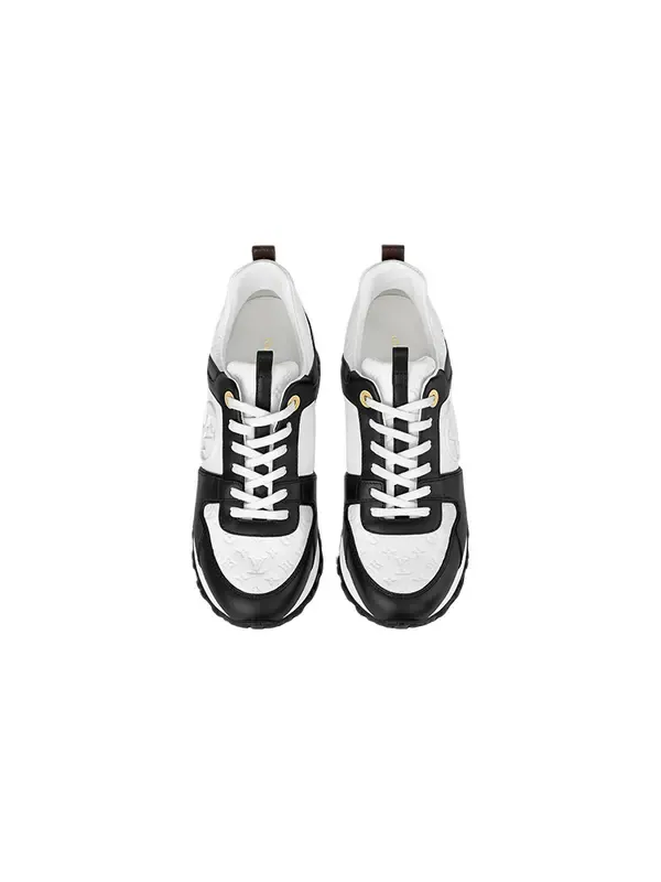 Кроссовки run away sneakers 'black gold' Louis Vuitton — изображение 3 из 4, черный/белый/золотистый