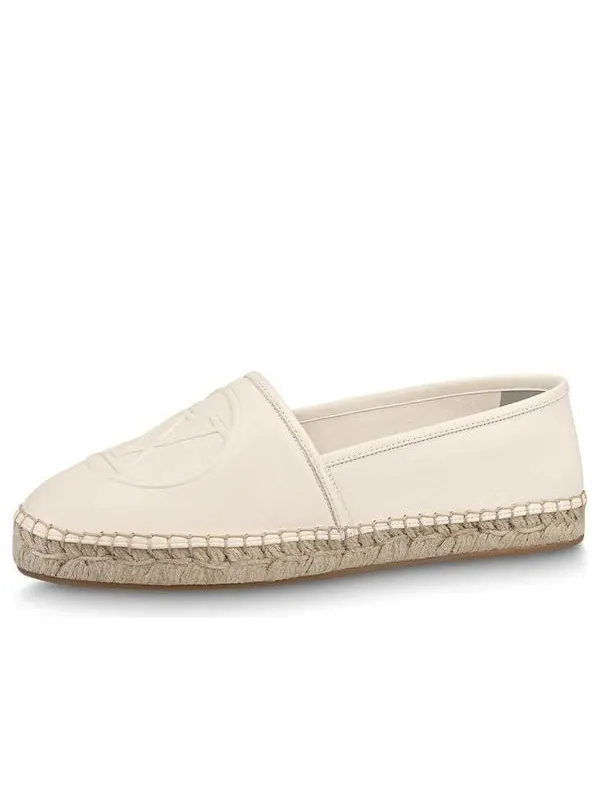 Кроссовки starboard flat espadrille shoes 'beige with logo' Louis Vuitton — изображение 1 из 4, бежевый