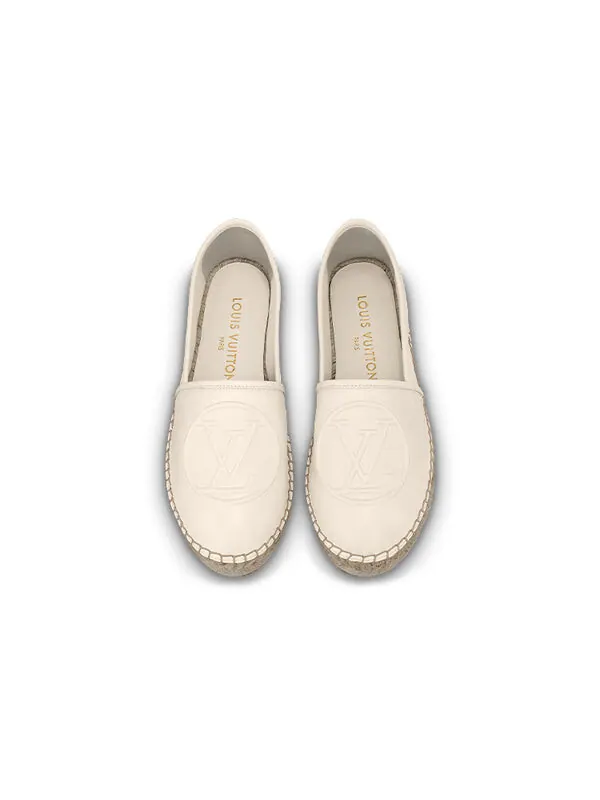 Кроссовки starboard flat espadrille shoes 'beige with logo' Louis Vuitton — изображение 3 из 4, бежевый